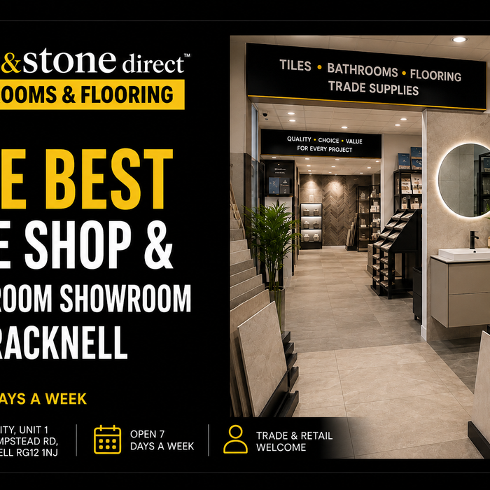 Tile Shop & Bathroom Showroom in Bracknell | Tiles, Bathrooms, Flooring & Trade Supplies Open 7 Days