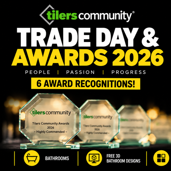 Tilers Community Trade Day & Awards 2026: A Winning Weekend for Tiles & Stone Direct! 🏆