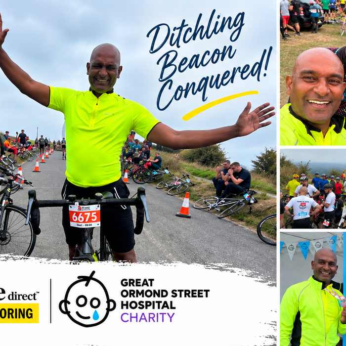 London to Brighton Charity Ride | Tiles & Stone Direct Raises £2,700+ for GOSH