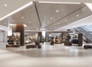 Porcelanosa Adda Bone Ant.l 120x120cm shown in a styled room setting