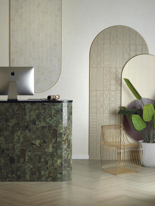 Porcelanosa Atlanta Grey 14.2x59.6x0.85 14.2x59.6cm tile