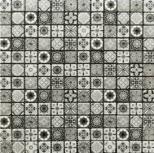Agadir Grey Mosaic 2.3x2.3cm image 2