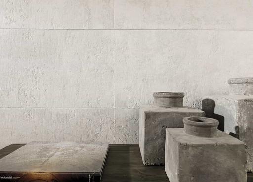Porcelanosa Baltimore White(5p/c) 33.299999999999997x100cm shown in a styled room setting