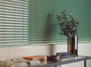 Porcelanosa Blinds Jade 16.15x30x1.15 15x30cm shown in a styled room setting