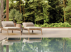 Porcelanosa Bottega Caliza Ant.l 120x120cm shown in a styled room setting