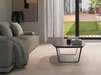 Porcelanosa Bottega Caliza L 120x120cm shown in a styled room setting