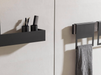 Porcelanosa Bottega White Ant.l 120x120cm shown in a styled room setting