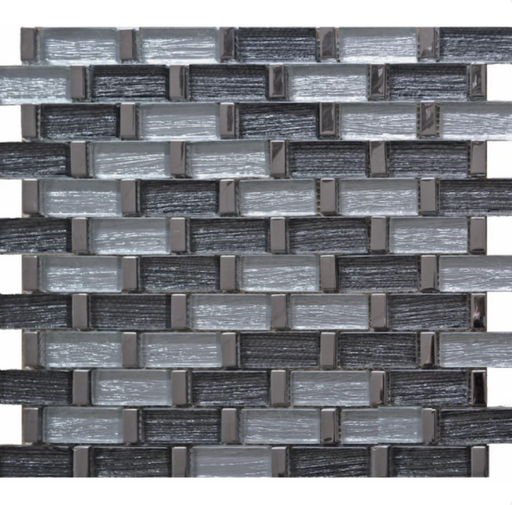 Chelsea Pewter Mosaic 2.3x4.8cm