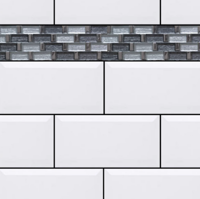Chelsea Pewter Mosaic 2.3x4.8cm image 2