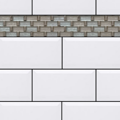 Chelsea Silver Mosaic 2.3x4.8cm image 2