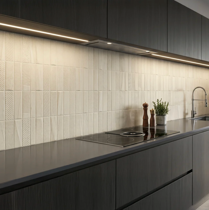 Cotswold Cream Decor Matt 30x90cm image 3