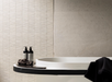 Porcelanosa Durango Acero Ant.l 120x120cm shown in a styled room setting