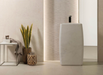 Porcelanosa Durango Bone 59.6x150cm shown in a styled room setting