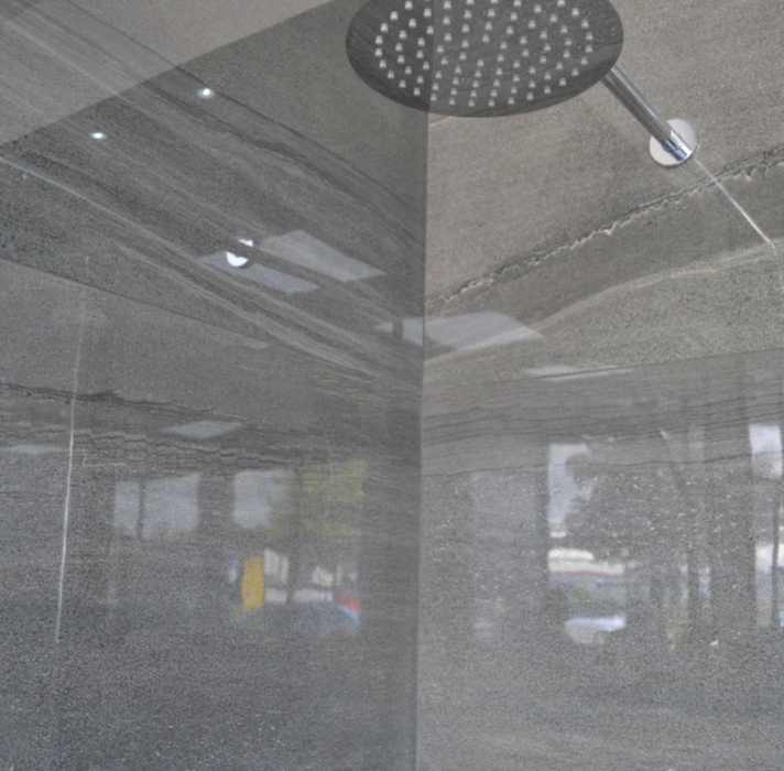 English Heritage Graphite Grey Stone Polished 60x60cm image 2