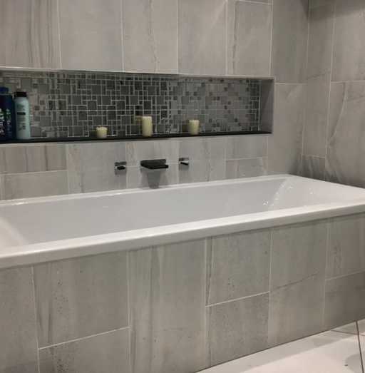 English Heritage Mist Grey Stone Matt 30x60cm