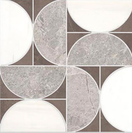 Porcelanosa Figure Spiral Dark 29.9x29.9x1 29.9x29.9cm tile