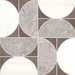 Porcelanosa Figure Spiral Dark 29.9x29.9x1 29.9x29.9cm tile