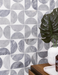 Porcelanosa Figure Spiral Light 29.9x29.9x1 25.8x29.9cm shown in a styled room setting