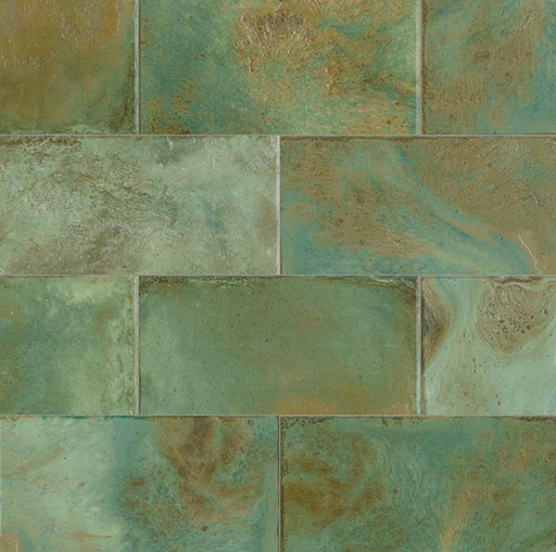 Porcelanosa Fiji Green 10x20x0.85 10x20cm tile
