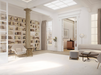 Porcelanosa Fontana Matt L 120x120cm shown in a styled room setting
