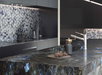 Porcelanosa Future Sapphire 25.8x30x0.8 25.8x30cm shown in a styled room setting