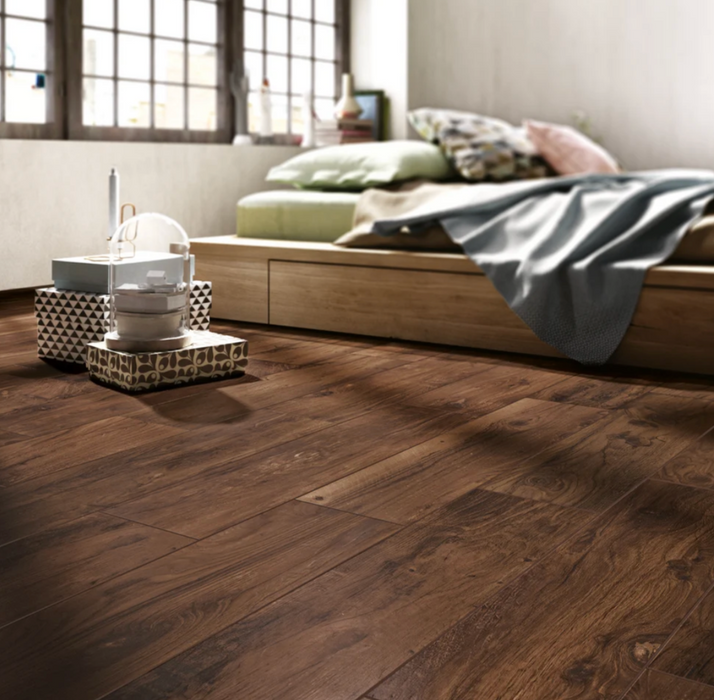 Forest Lodge Walnut Wood Effect Matt 20x120cm