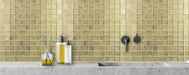 Gilded Gold Mosaic 2.3x2.3cm image 3
