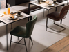 Porcelanosa Harlem Acero L 120x120cm shown in a styled room setting