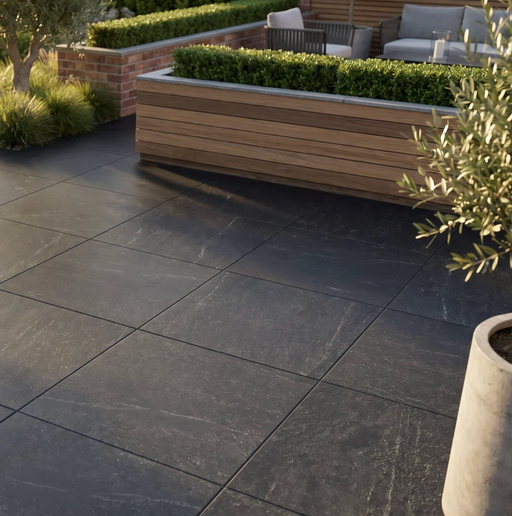 Highland Midnight Slate Outdoor Matt 60x60cm image 2