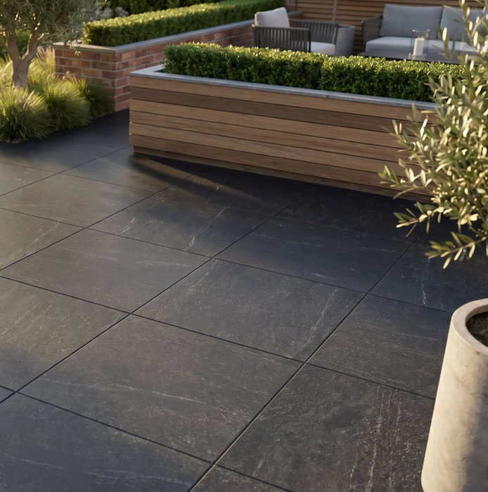 Highland Midnight Slate Outdoor Matt 60x60cm image 2