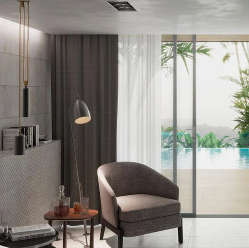 Porcelanosa Image White (ex Mir)40x80 40x80cm shown in a styled room setting
