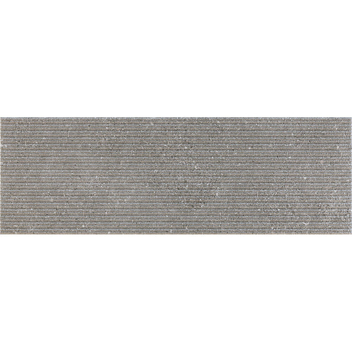 Kalksten Anthracite Ceramic Structured Decor Wall 250x750mm