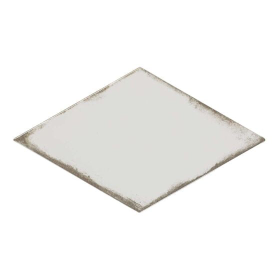 Vintage Rhomboid White Ceramic Wall 152x263