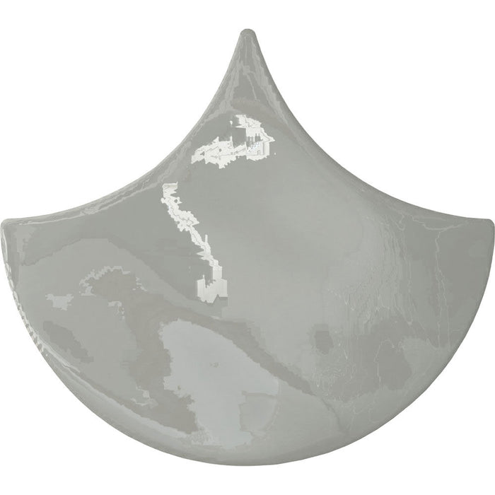 Teardrop Mid Grey Ceramic Wall 152x172mm