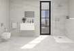 Porcelanosa Indic L 44.3x44.3cm shown in a styled room setting