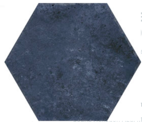 Ibiza Ocean Hexagon Matt 23x27cm