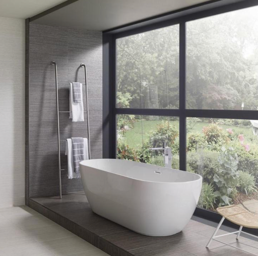 Porcelanosa Japan Marine L 25x44.3cm shown in a styled room setting