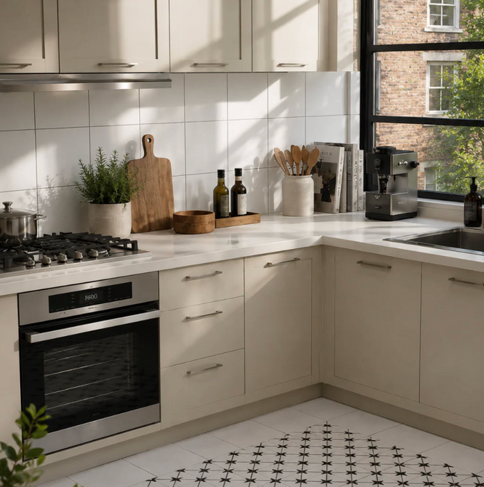 Kensington Arctic Porcelain Matt 20x20cm image 3