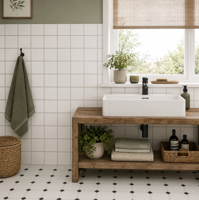 Kensington Geo Porcelain Matt 20x20cm