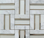 Kyoto Silver Marble Mosaic 2.5x10cm