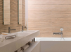Porcelanosa Lexington Maple 45x120cm shown in a styled room setting