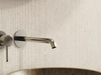Porcelanosa Line Cancun Caliza 59.6x150cm shown in a styled room setting