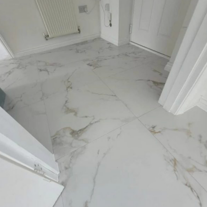 Lake Como Arctic Carrara Marble Matt 60x60cm