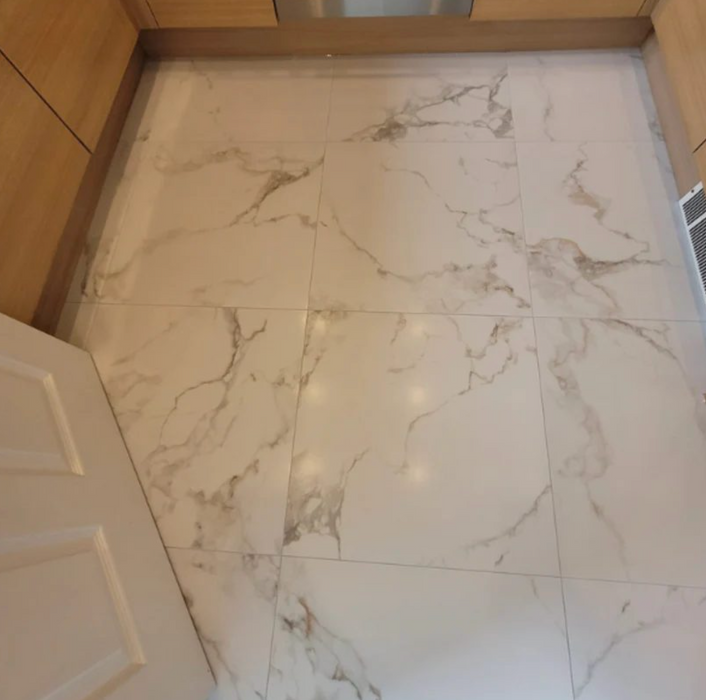 Lake Como Arctic Carrara Marble Matt 60x60cm image 4