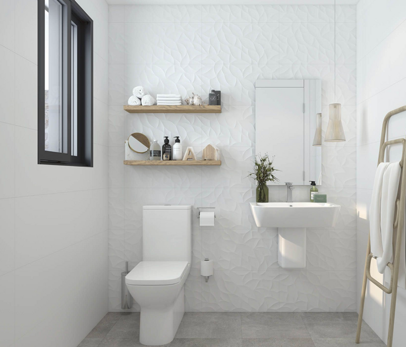 Porcelanosa Madagascar Natural L 33.299999999999997x59.2cm shown in a styled room setting