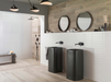 Porcelanosa Manhattan Colonial 29.4x120cm shown in a styled room setting