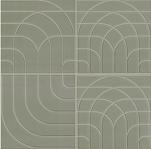 Porcelanosa Metropolitan Deco Grass(60c/p) 20x20cm tile