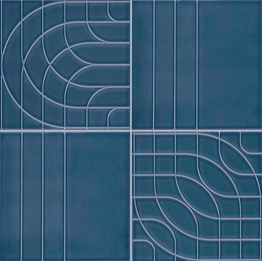 Porcelanosa Metropolitan Deco Ocean(60c/p) 20x20cm tile
