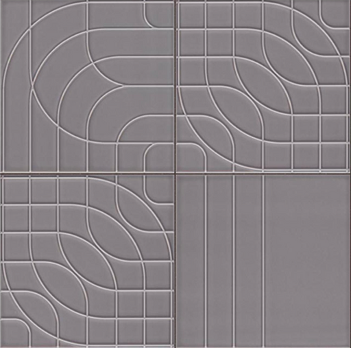 Porcelanosa Metropolitan Deco Steel(60c/p) 20x20cm tile