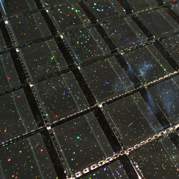 Midnight Marble Sparkle Mosaic 4.8x4.8cm image 3